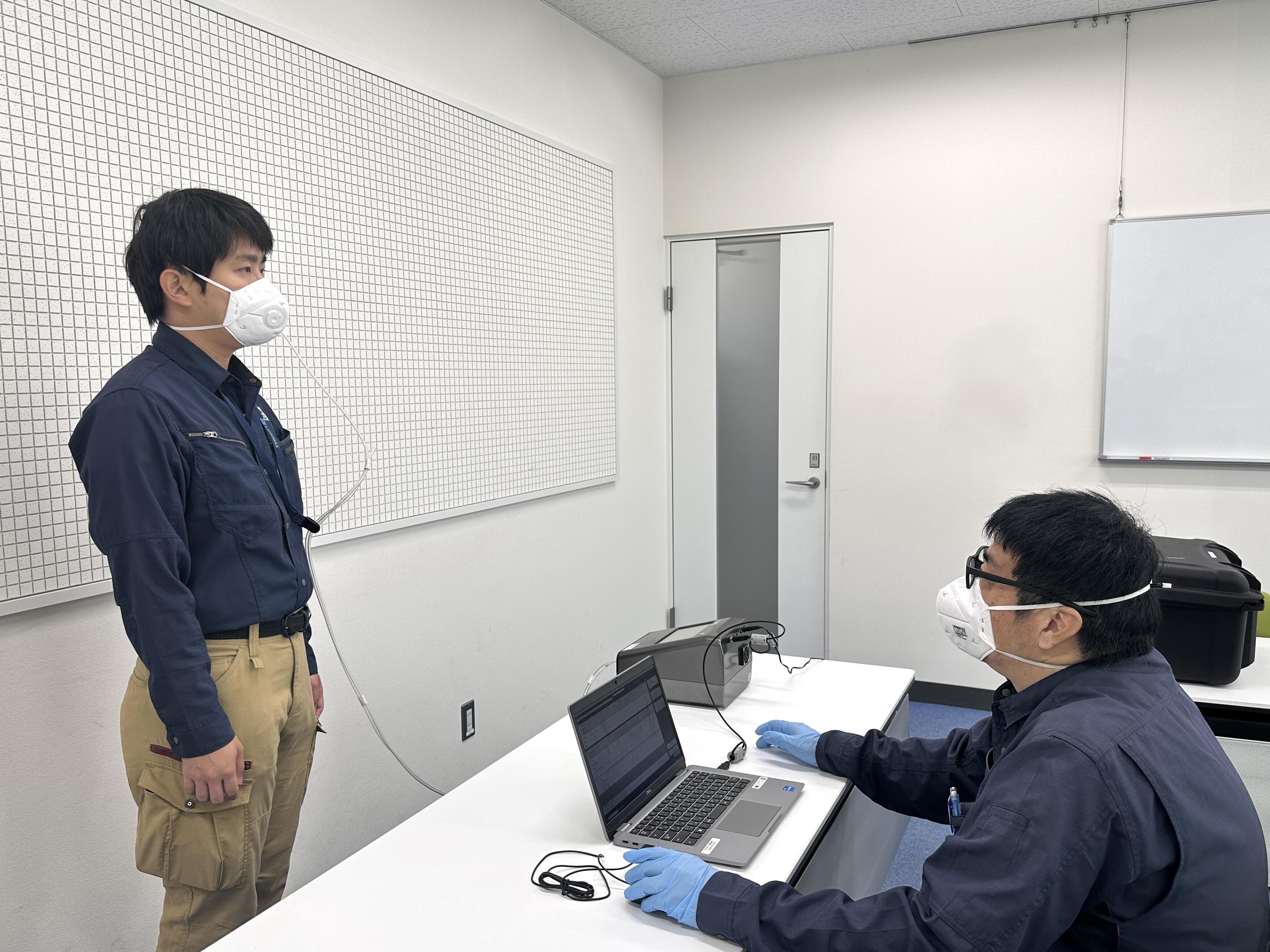 N95マスクをお使いの医療従事者向けマスクフィットテストサービス