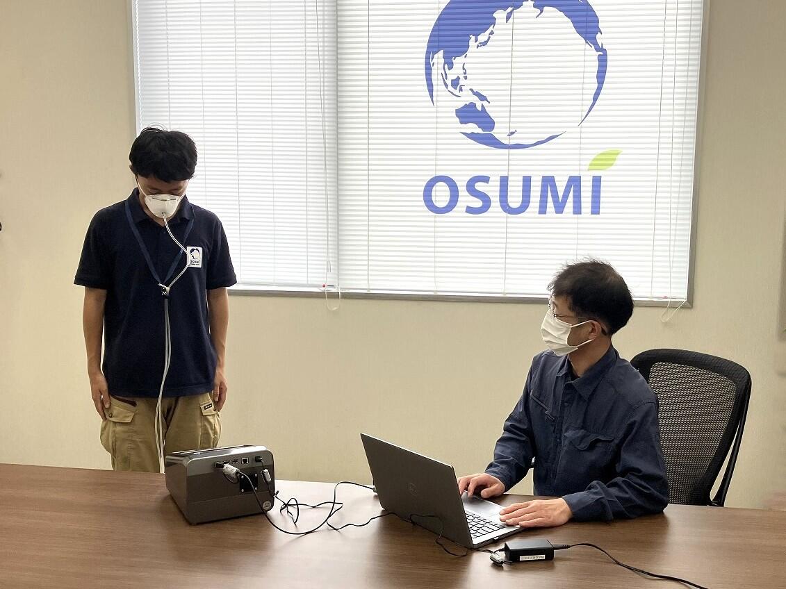 適切に装着できているか評価します